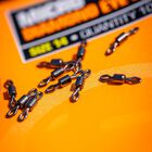 Emerillons Guru Micro Diamond Eye Swivel (x10) - Acc. de montage feeder | Pacific P&ecirc;che