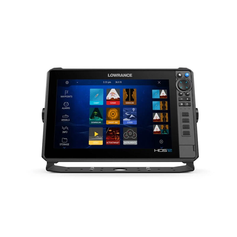 Combin&eacute; Tactile Lowrance HDS Pro 12" avec sonde Active Imaging HD 3en1 - Sondeurs | Pacific P&ecirc;che