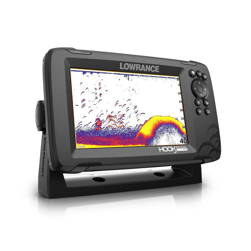 Sondeur Lowrance Hook Reveal Combiné 7" - Sondeurs | Pacific Pêche