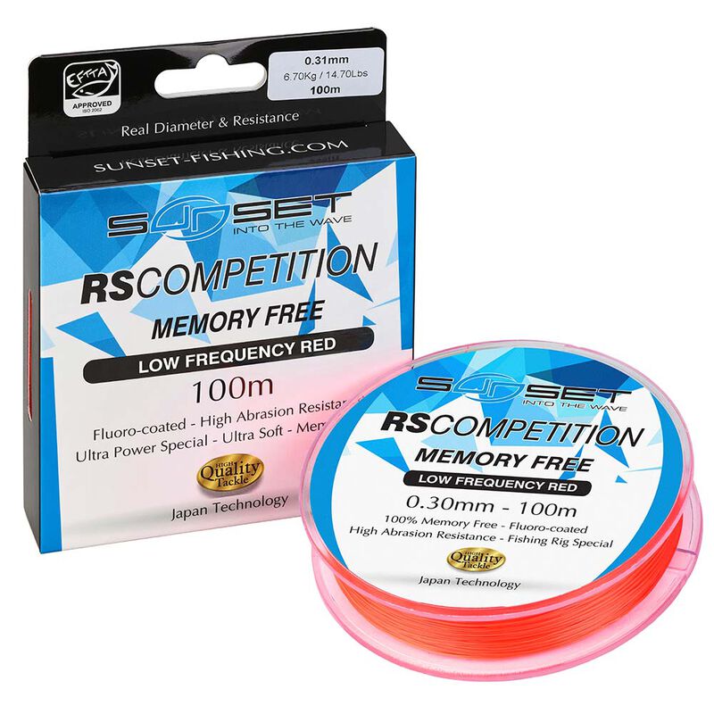 Monofilament Memory free rs competition 100m - Nylons | Pacific Pêche