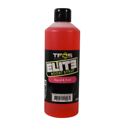 Booster Boost Syrup Teos Elite Squid/Krill 500ml - Additifs | Pacific Pêche