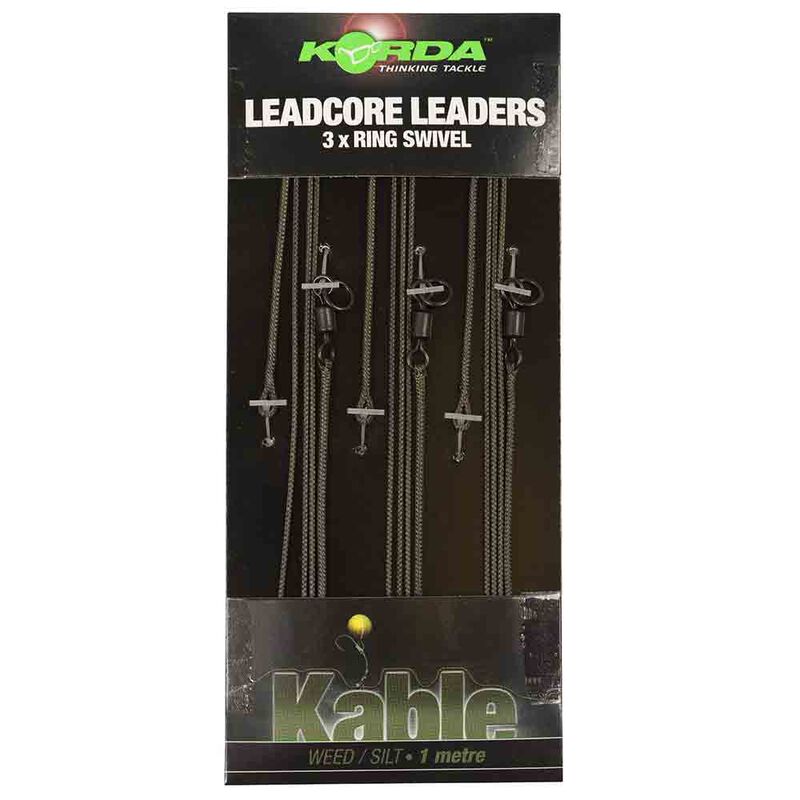 Leadcore carpe korda heli 1m x3 - Kit Montage Complet | Pacific P&ecirc;che