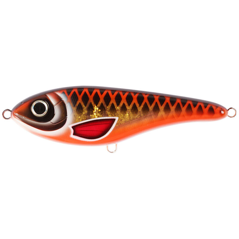 Leurre dur Jerkbait CWC Buster Jerk II suspending 12cm, 37g - Jerkbaits | Pacific P&ecirc;che