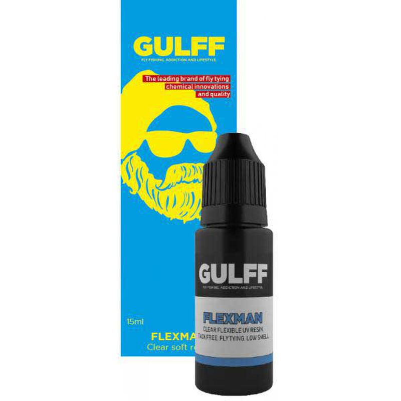 Résine uv gulff flexman 15 ml (souple transparente) - Epoxy | Pacific Pêche