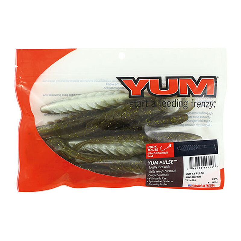 Leurre Souple Shad Yum Pulse 9cm, 4.4g (x8) - Shads | Pacific Pêche