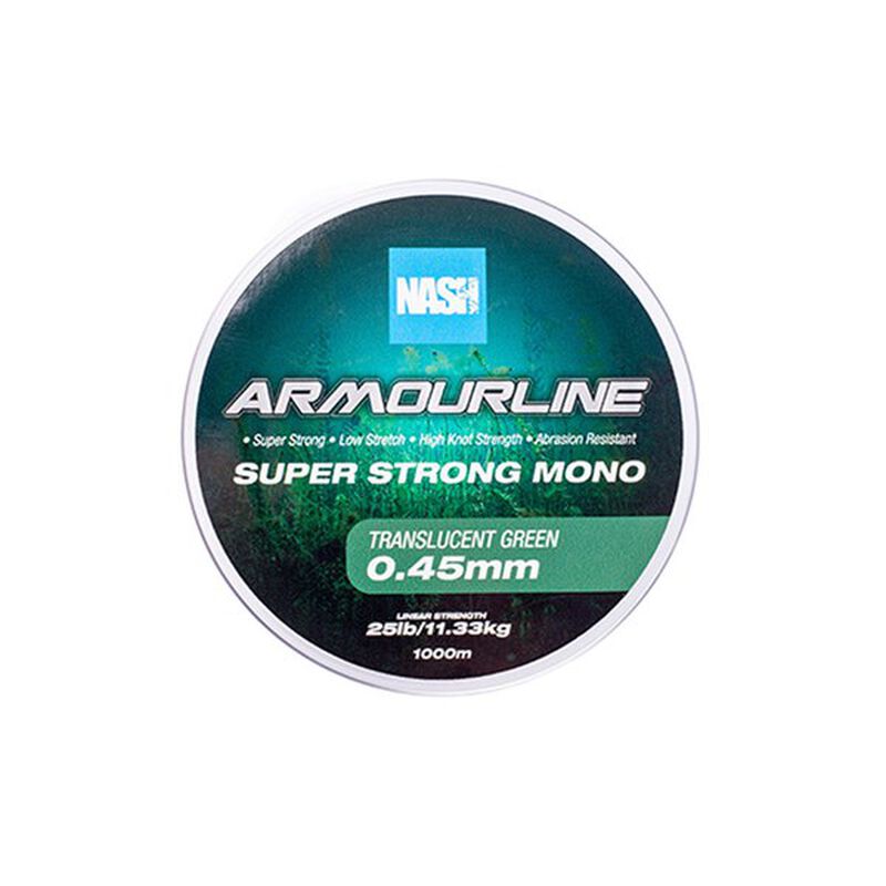 Monofilament Nash Armourline Super Strong Mono Green 1000m - Monofilament | Pacific Pêche