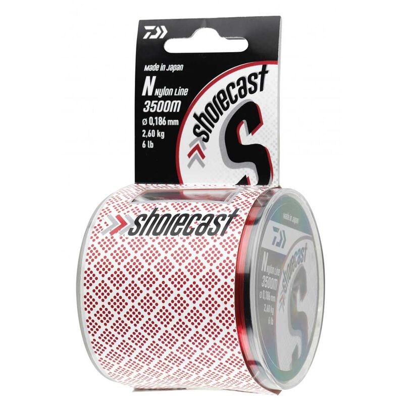 Fi nylon daiwa shorecast rouge - Nylons | Pacific Pêche