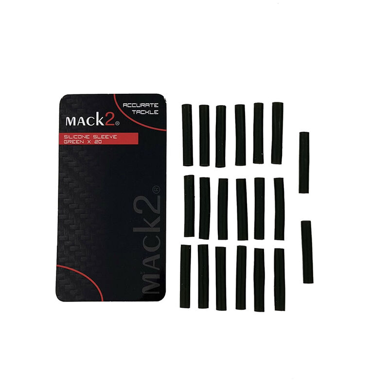 Manchons Mack2 Silicone Sleeve Green x20 - Manchons | Pacific Pêche
