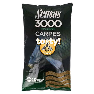 Amorce Sensas 3000 CARP TASTY HONEY 1KG - Amorces | Pacific Pêche