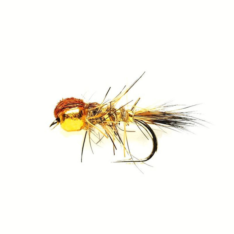 Mouche silverstone nymphe tungstène lièvre tinsel h12 (x3) - Nymphes | Pacific Pêche