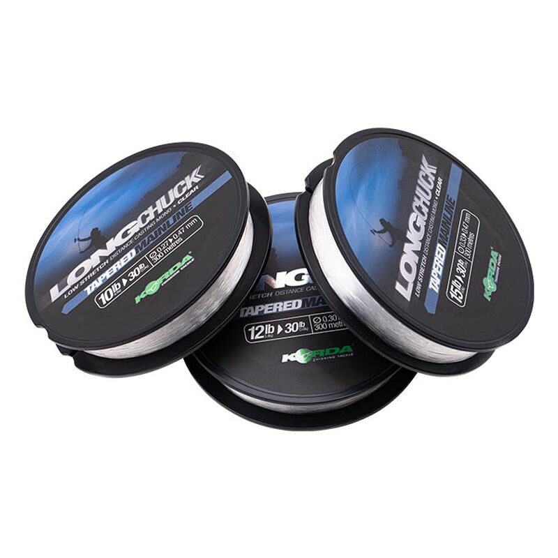 Nylon carpe korda longchuck tapered mainline - Monofilament | Pacific Pêche