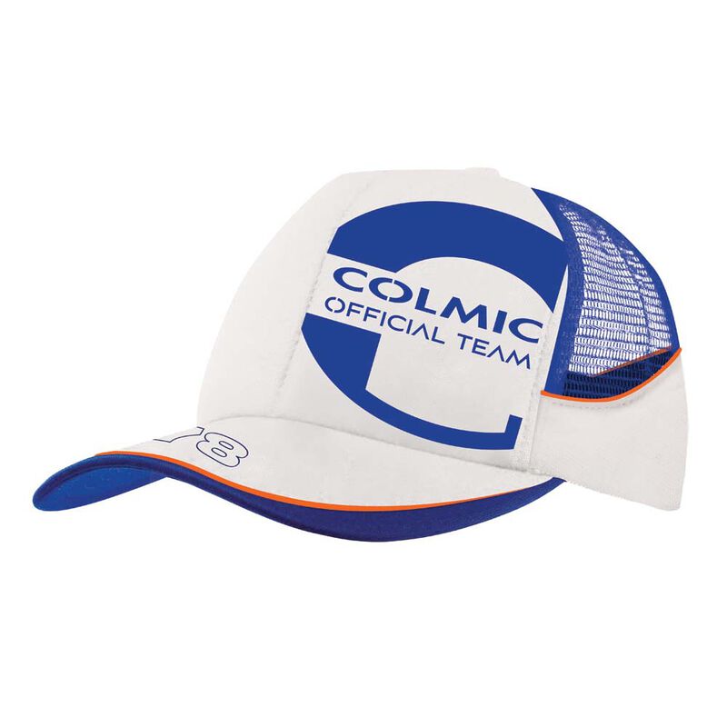 Casquette Colmic White Mesh - Casquettes | Pacific P&ecirc;che