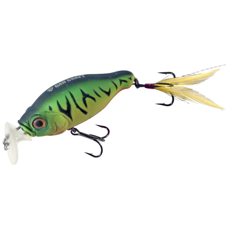 Leurre dur crankbait carnassier gan craft bacra shallow runner 6,3cm 14g - Crankbaits | Pacific P&ecirc;che