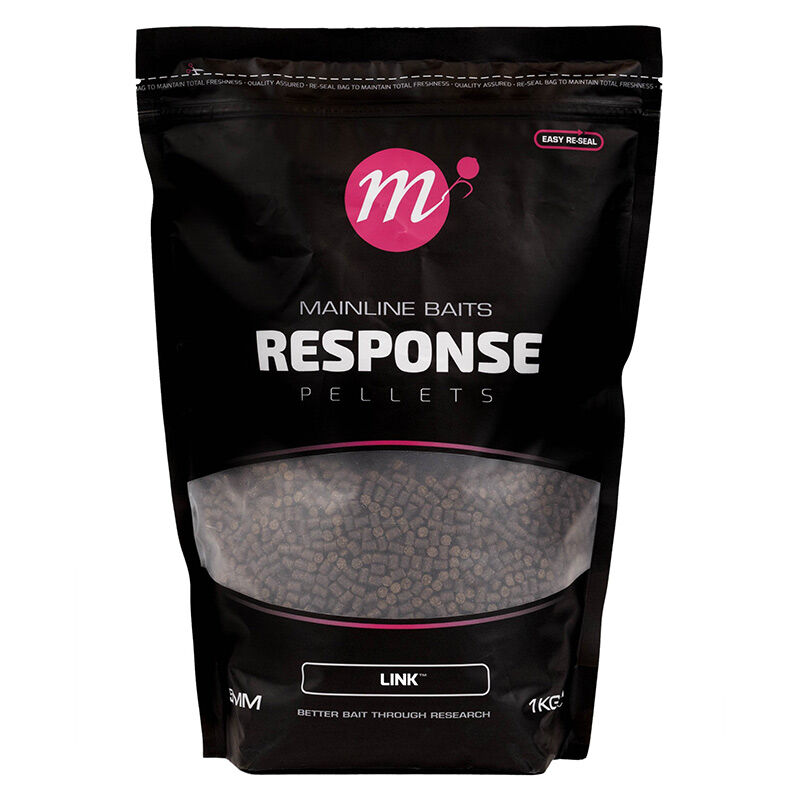 Pellets Mainline Response Link 5 mm 1Kg - Amor&ccedil;ages | Pacific P&ecirc;che