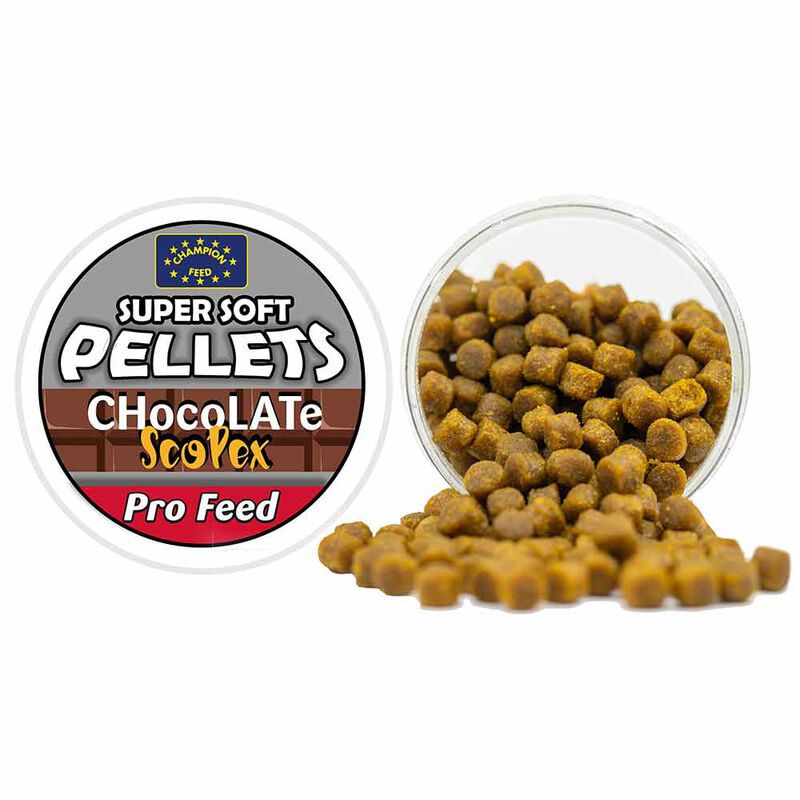Pellets Expander  Chocolat Scopex Champion Feed Super Soft Pellets - Pellets | Pacific Pêche