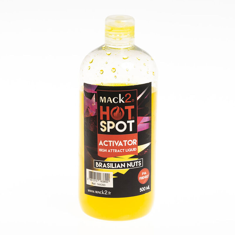 Booster carpe mack2 activator brasilian nuts 500ml - Boosters / dips | Pacific Pêche