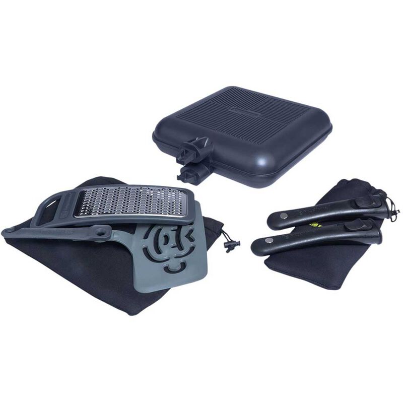 Poêle Ridge Monkey Set Casserole + Grill Connect XXL Granite Edition - Cuisine/Repas | Pacific Pêche