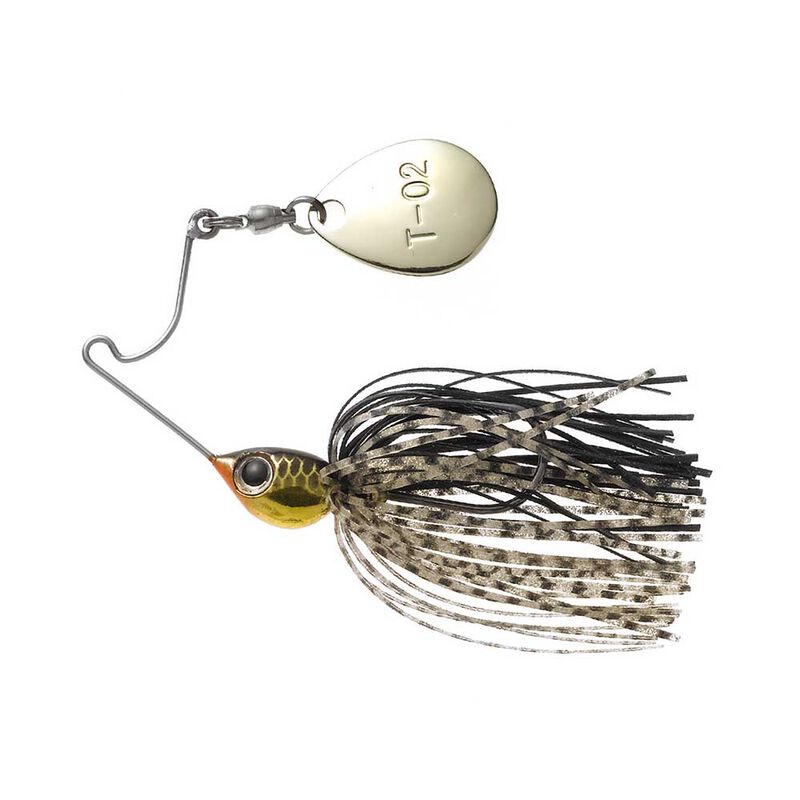 Spinnerbait Tiemco Critter Tackle Cure Pop Spin 3.5g - Spinnerbaits | Pacific P&ecirc;che