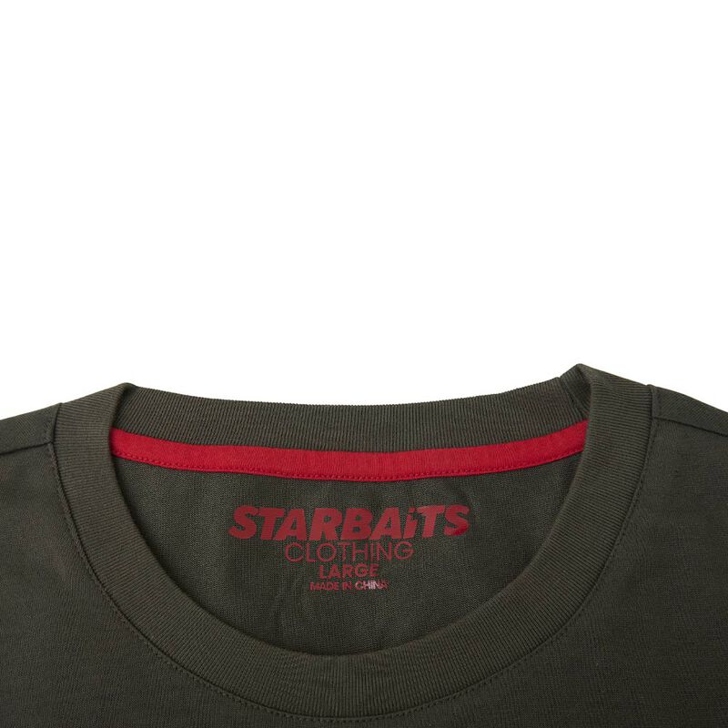 T-shirt Starbaits Green & Black - T-shirts manches courtes | Pacific P&ecirc;che