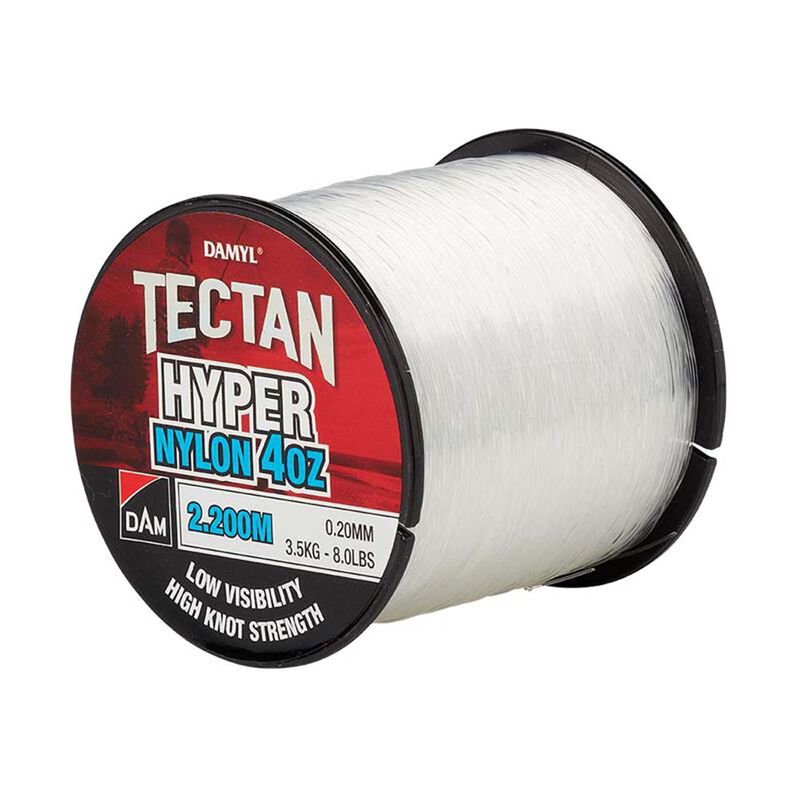 Nylon Dam Damyl Tectan Hyper 4Oz Clear - Nylons | Pacific Pêche