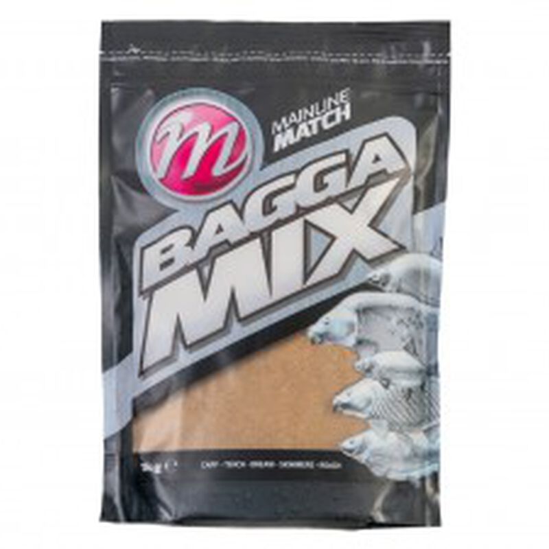 Groundbait Mainline Bagga Mix 1kg - Amorces | Pacific P&ecirc;che