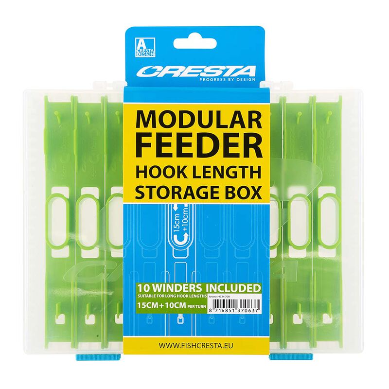 Cresta Hooklength Box Feeder 15CM - Trousses | Pacific Pêche