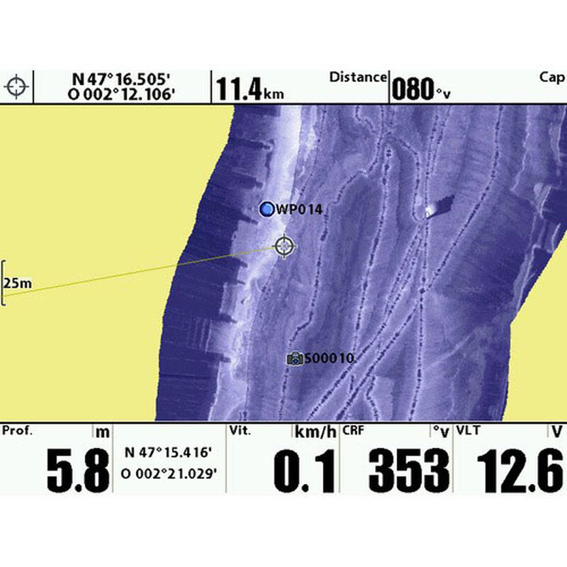 Logiciel de création des cartes Autochart PRO + Carte SD Zeroline EU - Sondeurs | Pacific Pêche