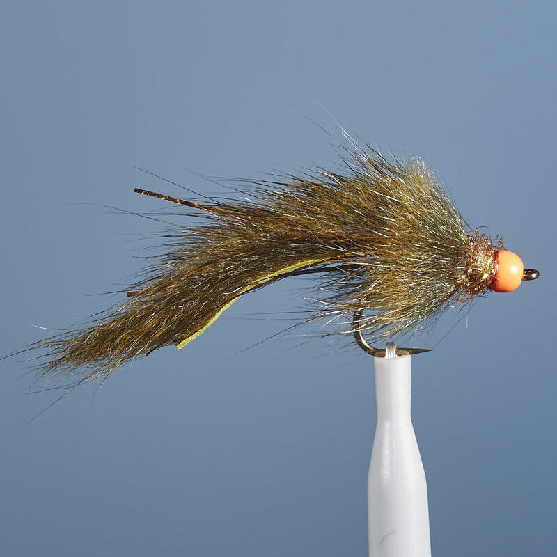 Mouche streamer jmc zonker 2 h10 (olive) - Streamers | Pacific P&ecirc;che