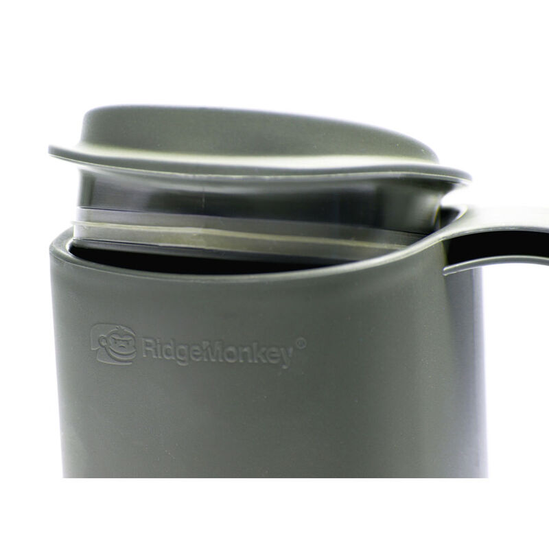 Mug carpe ridge monkey thermomug gunmetal green - Cuisine/Repas | Pacific P&ecirc;che