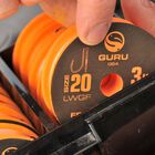 Hameçons montés coup guru lwgf feeder rig 1m (x8) - Hameçons / bas de ligne feeder | Pacific Pêche