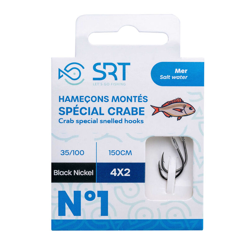 Hameçon Monté SERT Spécial Crabe 150cm - Hameçons Montés | Pacific Pêche
