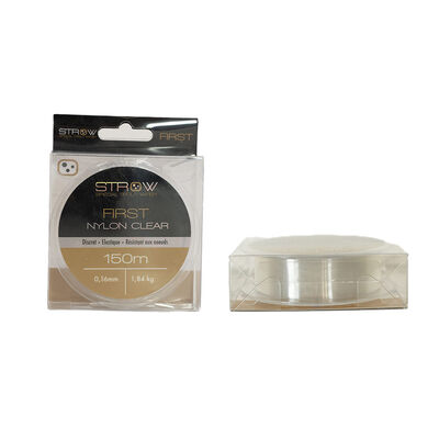 Nylon Strow First Nylon Clear 150 m - Fils-nylons | Pacific P&ecirc;che