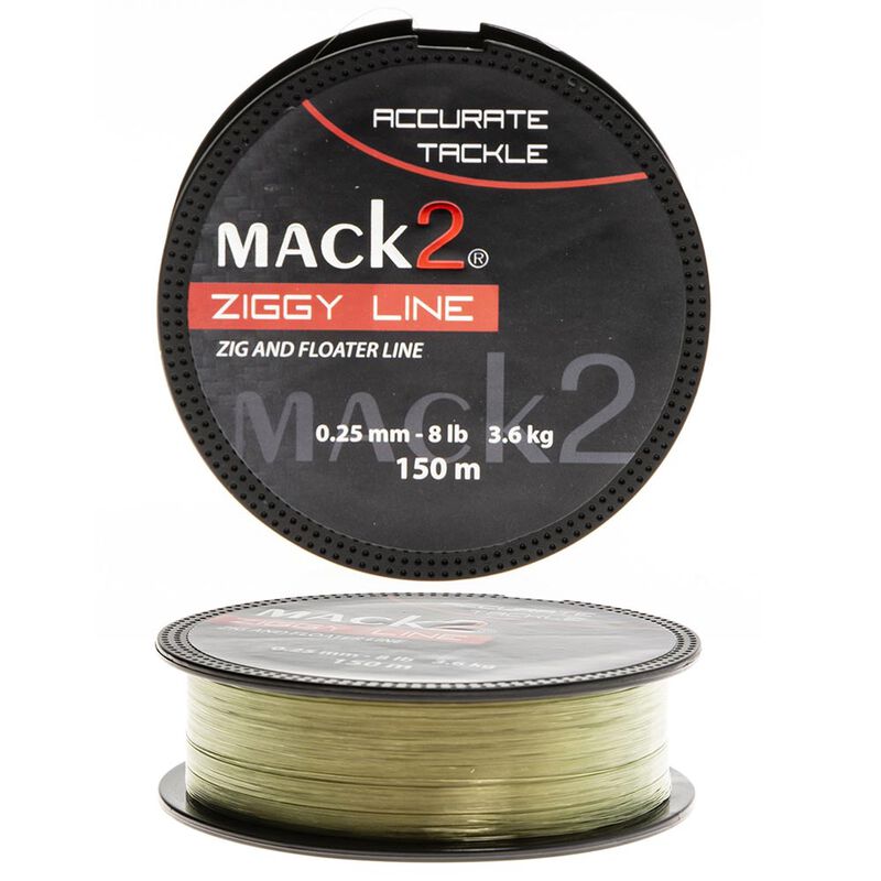 Nylon carpe mack2 ziggy line 150m - Monofilament | Pacific P&ecirc;che