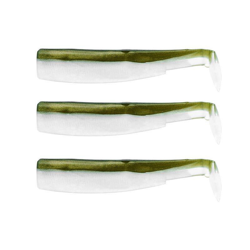 Leurre Souple Fiiish Corps Black Minnow 105 10,5cm (X3) - Leurres souples | Pacific Pêche