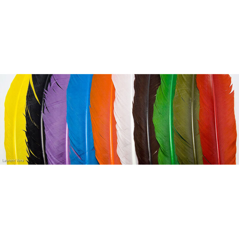 Fly tying plumes jmc aile de dinde - Plumes | Pacific P&ecirc;che