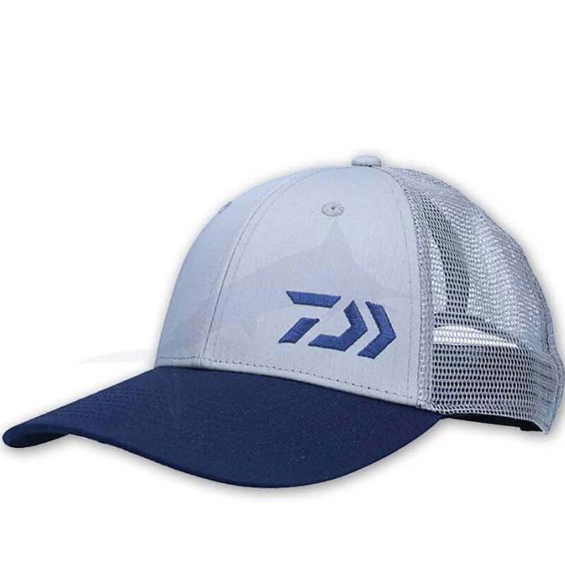 Casquette Daiwa Grise / Bleu Marine - Casquettes et couvrants | Pacific Pêche