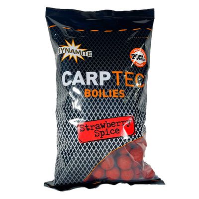 Bouillettes Dynamite Baits CarpTec Strawberry & Spice 900g - Denses | Pacific P&ecirc;che