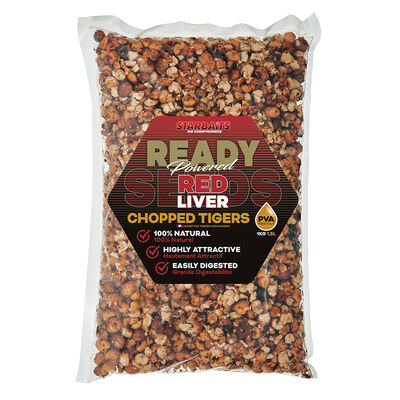 Graines Cuites Starbaits Ready Seed Red Liver Chopped Tiger - Prêtes à l'emploi | Pacific Pêche