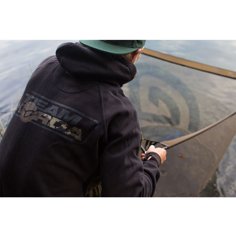 Sweat &agrave; capuche korda tk hoodie black - Sweats | Pacific P&ecirc;che