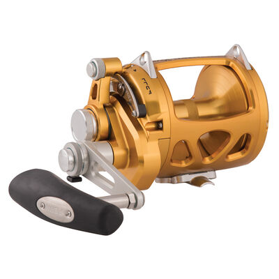 Moulinet traine penn international vi 30 vw double vitesse s&eacute;rie gold - Moulinets tambour Tournant | Pacific P&ecirc;che