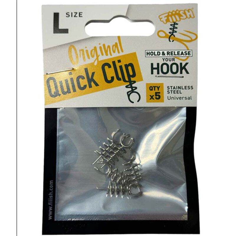 Fixe Hame&ccedil;on Fiiish Quick Clips (x5) - Stingers | Pacific P&ecirc;che