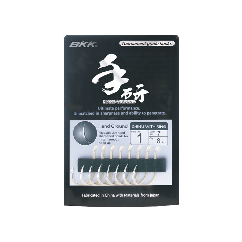 Hameçon Simple BKK Chinu HG à Oeillet - Simples | Pacific Pêche