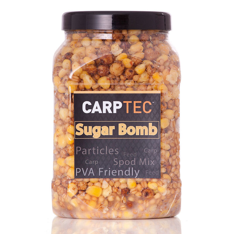 Graines cuites carpe dynamite baits carptec particles sugar bomb - Pr&ecirc;tes &agrave; l'emploi | Pacific P&ecirc;che