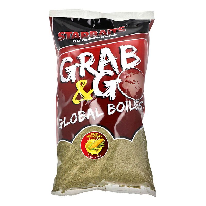 Amorce Starbaits G&G Global Carp Method Mix Sweet Corn 1.8 kg - Sticks Mix | Pacific Pêche
