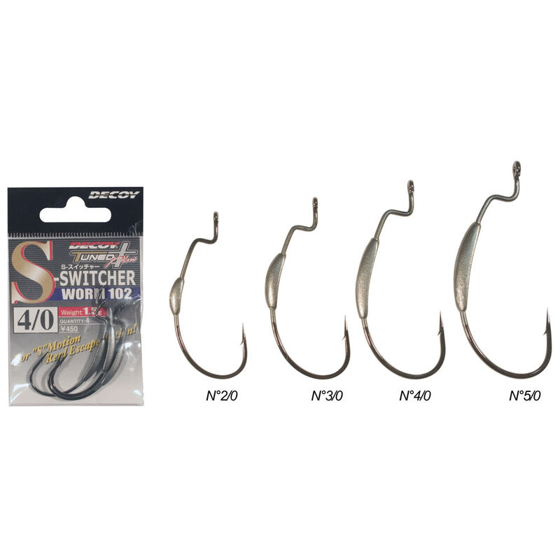 Hame&ccedil;on Texan Decoy Worm 102 S.Switcher - Texan | Pacific P&ecirc;che