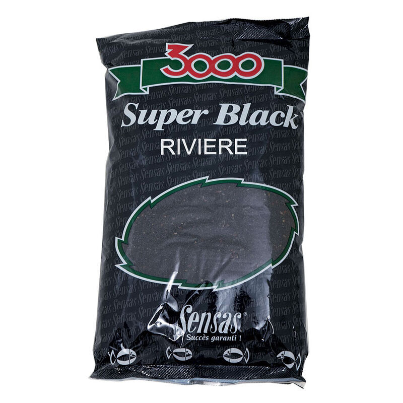 Amorce coup sensas 3000 super black riviere 1kg - Amorces | Pacific Pêche