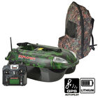 Bateau amorceur carpe quad explorer camo 5.8 ghz autopilot - Bateaux Amorceurs | Pacific P&ecirc;che