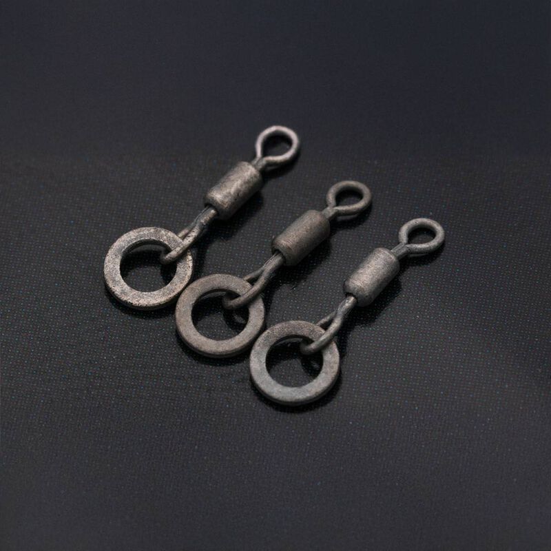 Emerillons Korda Micro rig ring swivel large - Emerillons carpe | Pacific P&ecirc;che