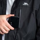 Veste impermeable homme trespass corvo jacket black - Vêtements | Pacific Pêche