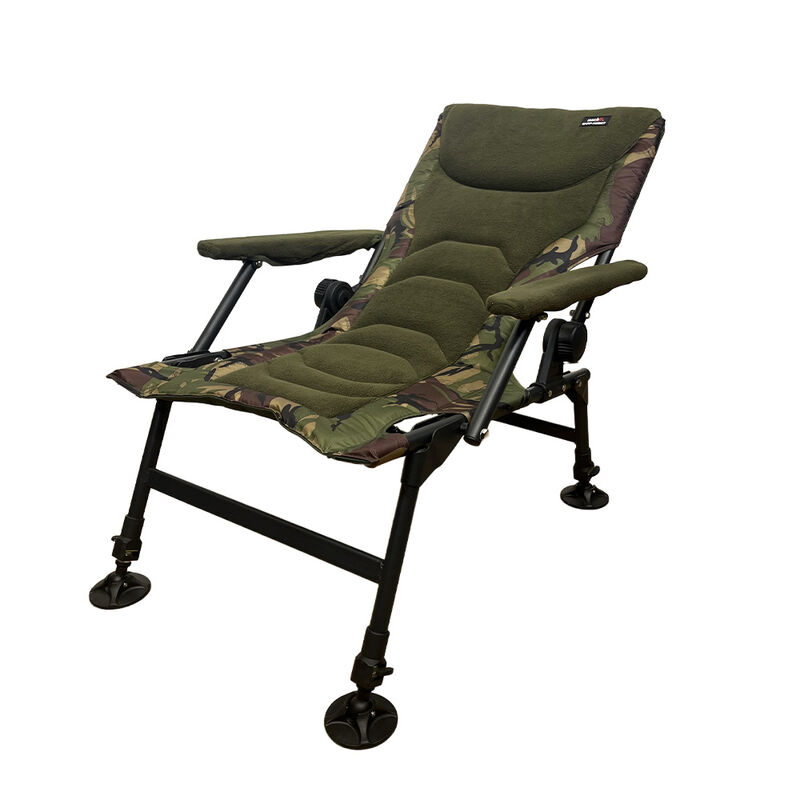 Level Chair Mack2 Carp Addict Camo - Levels Chair | Pacific P&ecirc;che